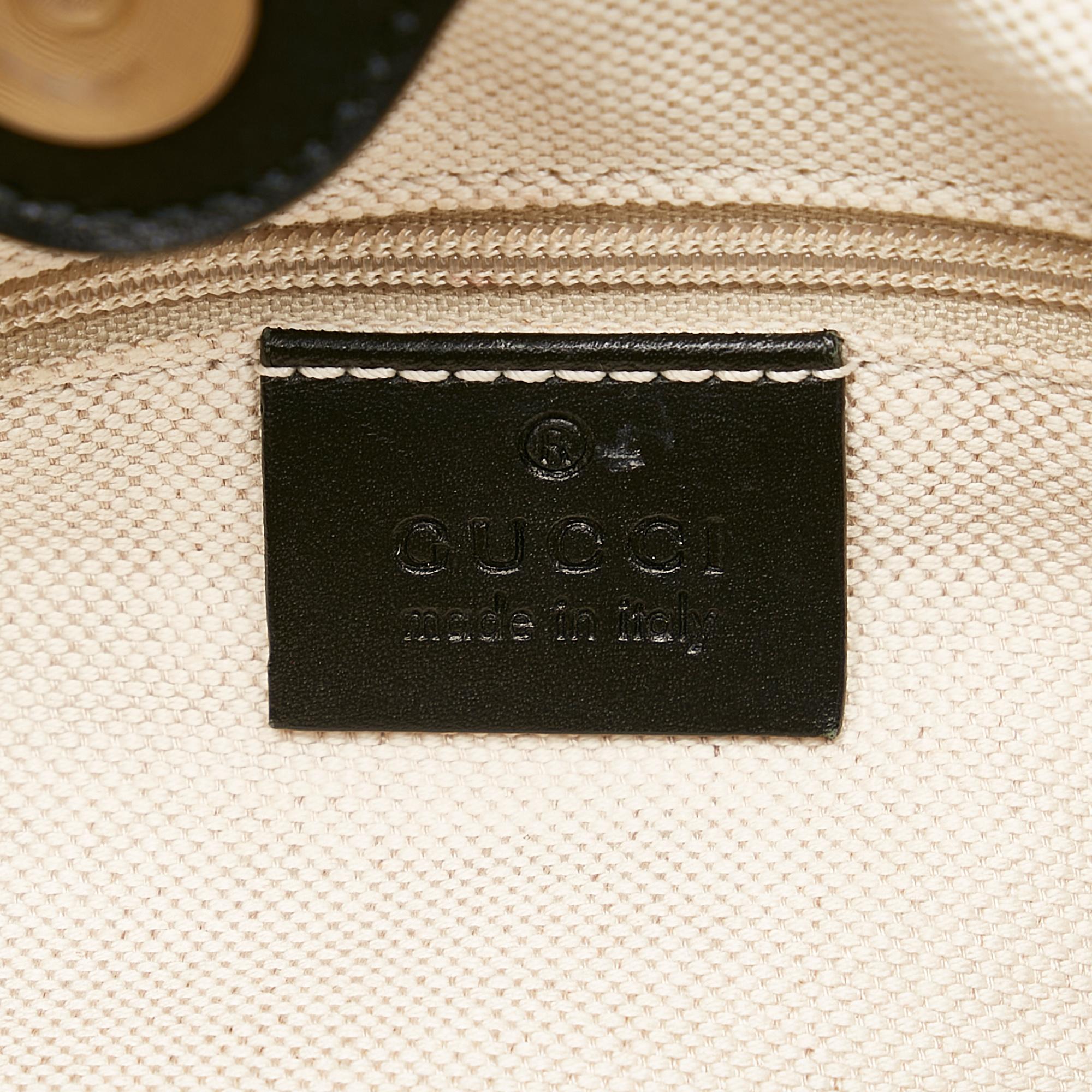 Gucci Diamante Sukey Canvas Tote Bag (SHG-32384)