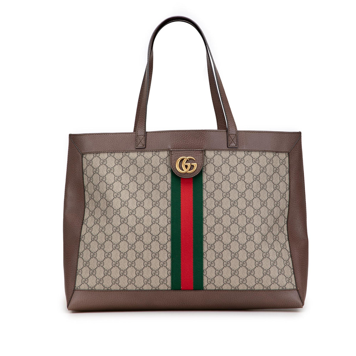 Gucci Disney Medium GG Supreme Three Little Pigs Web Ophidia Tote