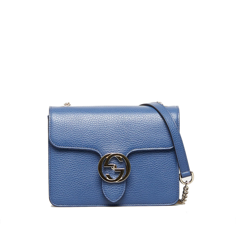 Gucci Dollar Calf Interlocking G Crossbody SHG v17dFN LuxeDH