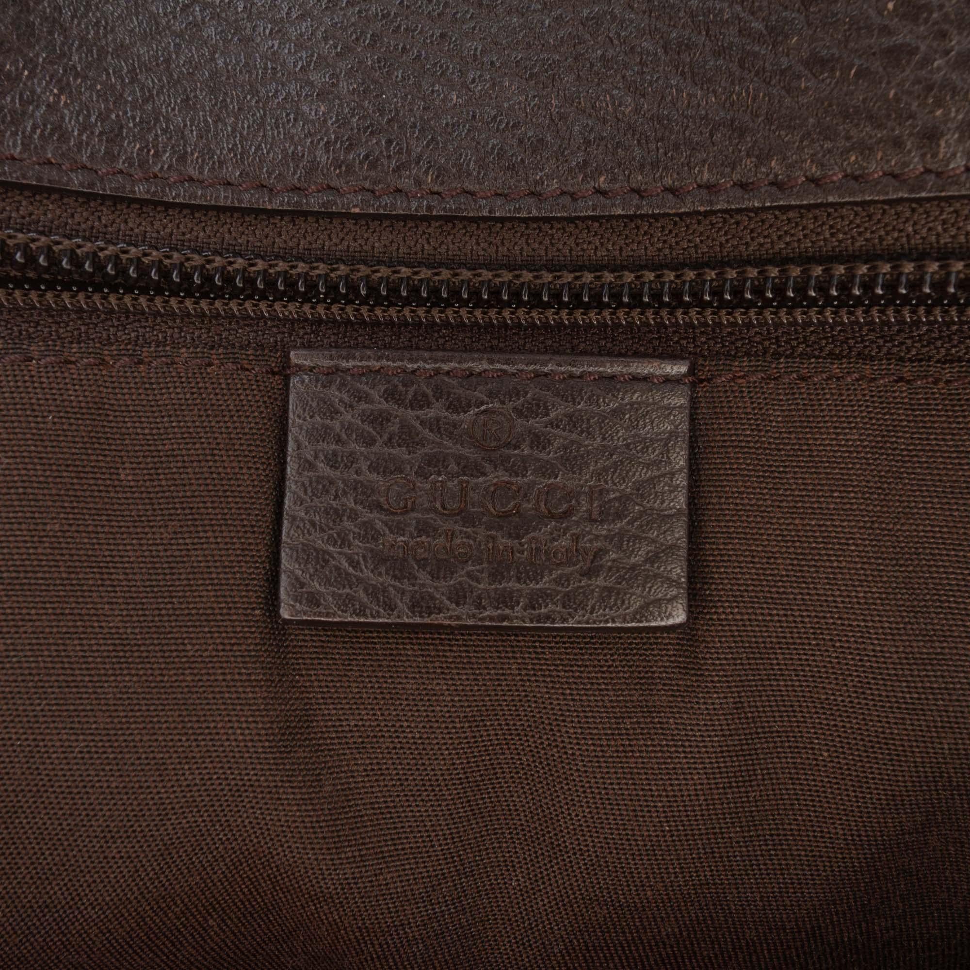 Gucci Dollar Calfskin Interlocking G Tote