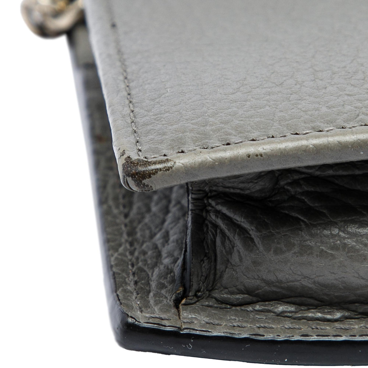 Gucci Dollar Calfskin Interlocking G Wallet on Chain
