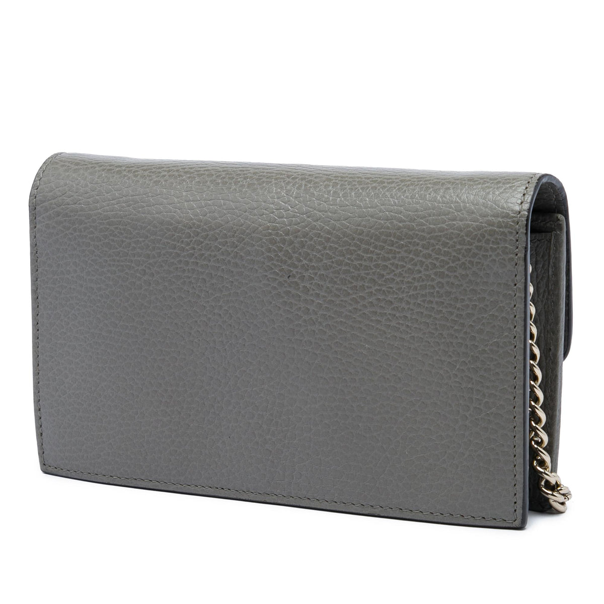 Gucci Dollar Calfskin Interlocking G Wallet on Chain