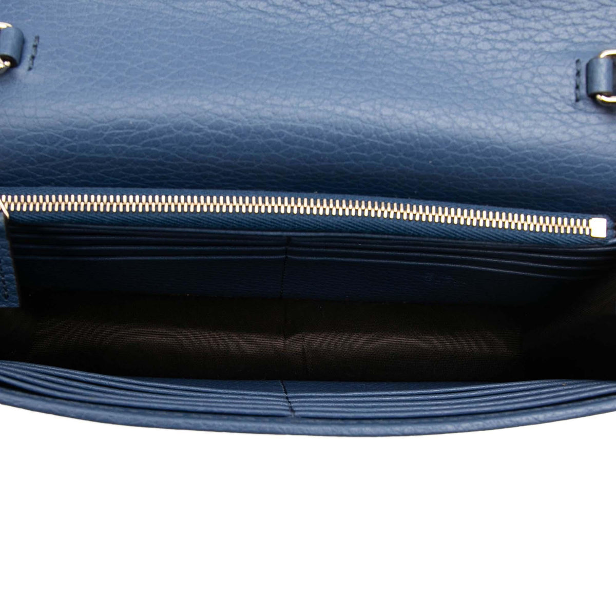 Gucci Dollar Calfskin Interlocking G Wallet on Chain