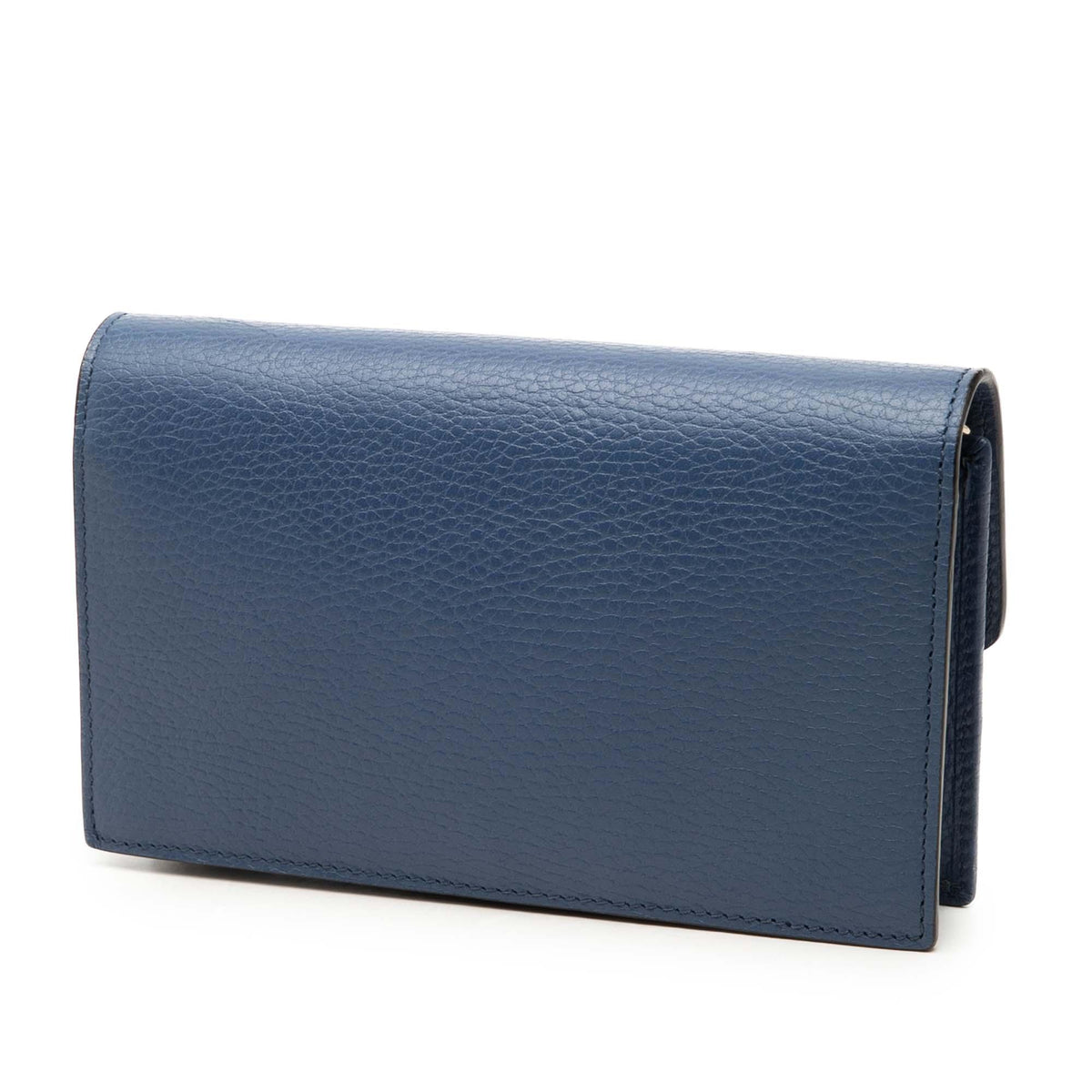 Gucci Dollar Calfskin Interlocking G Wallet on Chain
