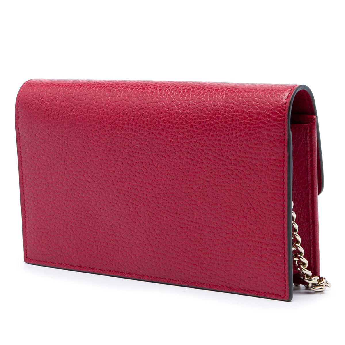 Gucci Dollar Calfskin Interlocking G Wallet on Chain