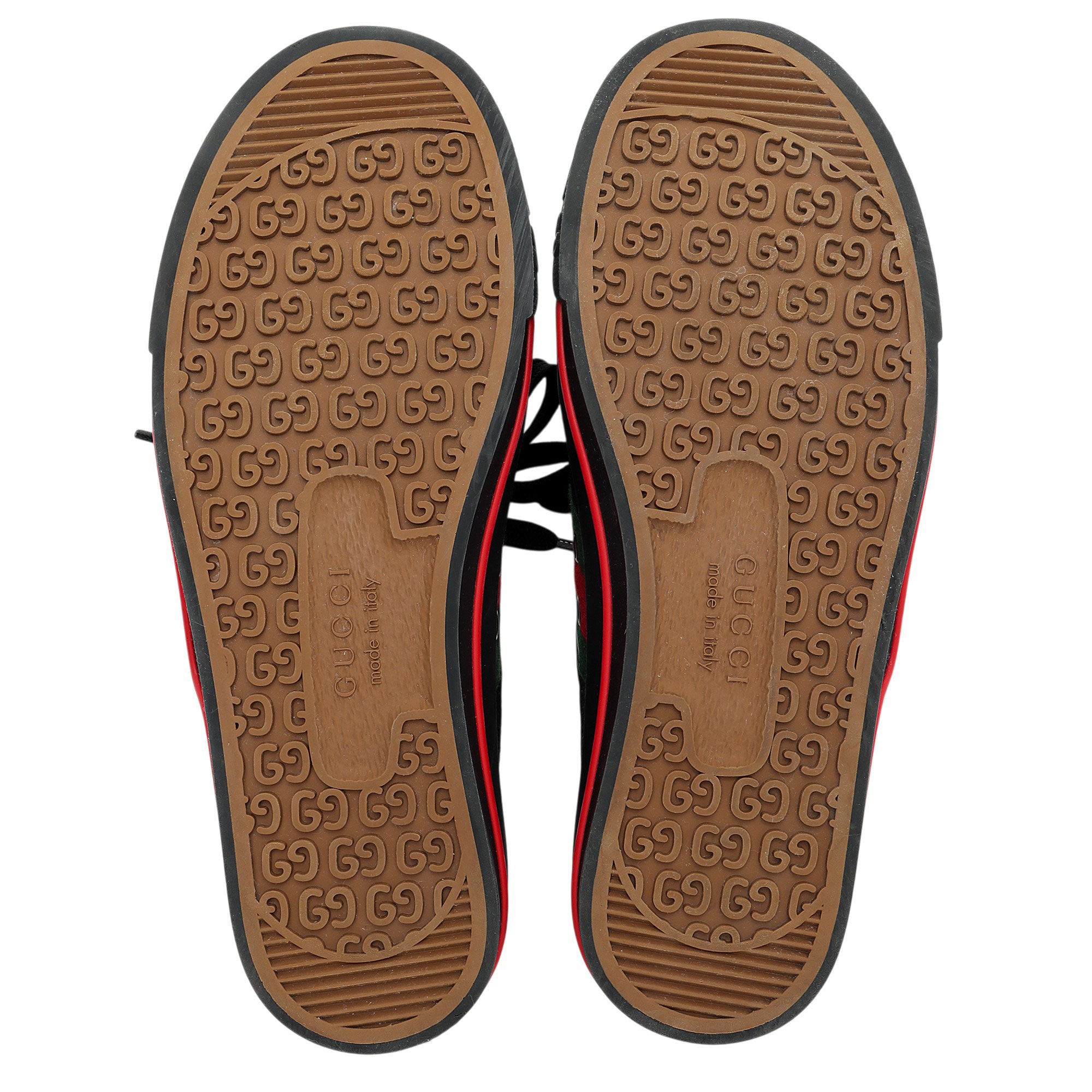 Gucci Econyl Nylon Web Off The Grid 1977 Tennis Sneakers - Size 7 / 37