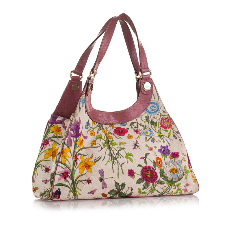 Gucci Flora Charmy Shoulder Bag (SHG-gxc2OX)