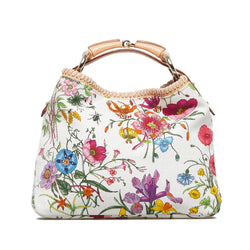 Gucci Flora Horsebit Handbag (SHG-MnGLmt)