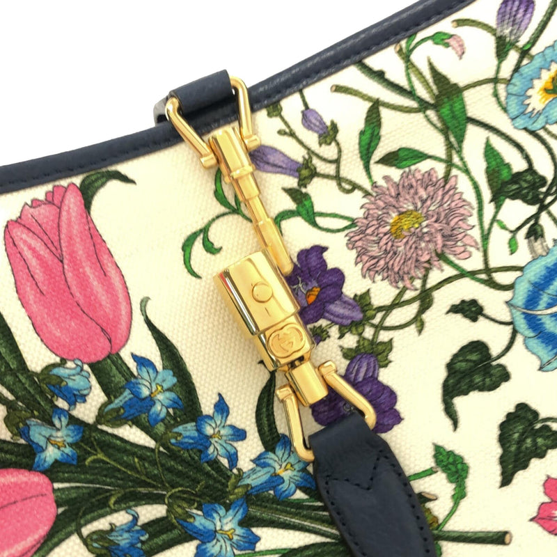 Gucci Flora New Jackie Shoulder Bag (SHG-BdCral)