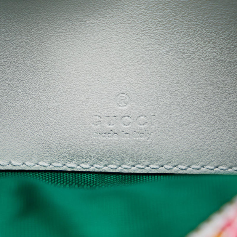 Gucci Flora Trapuntata Mini Canvas Crossbody Bag (SHG-jDooXz)