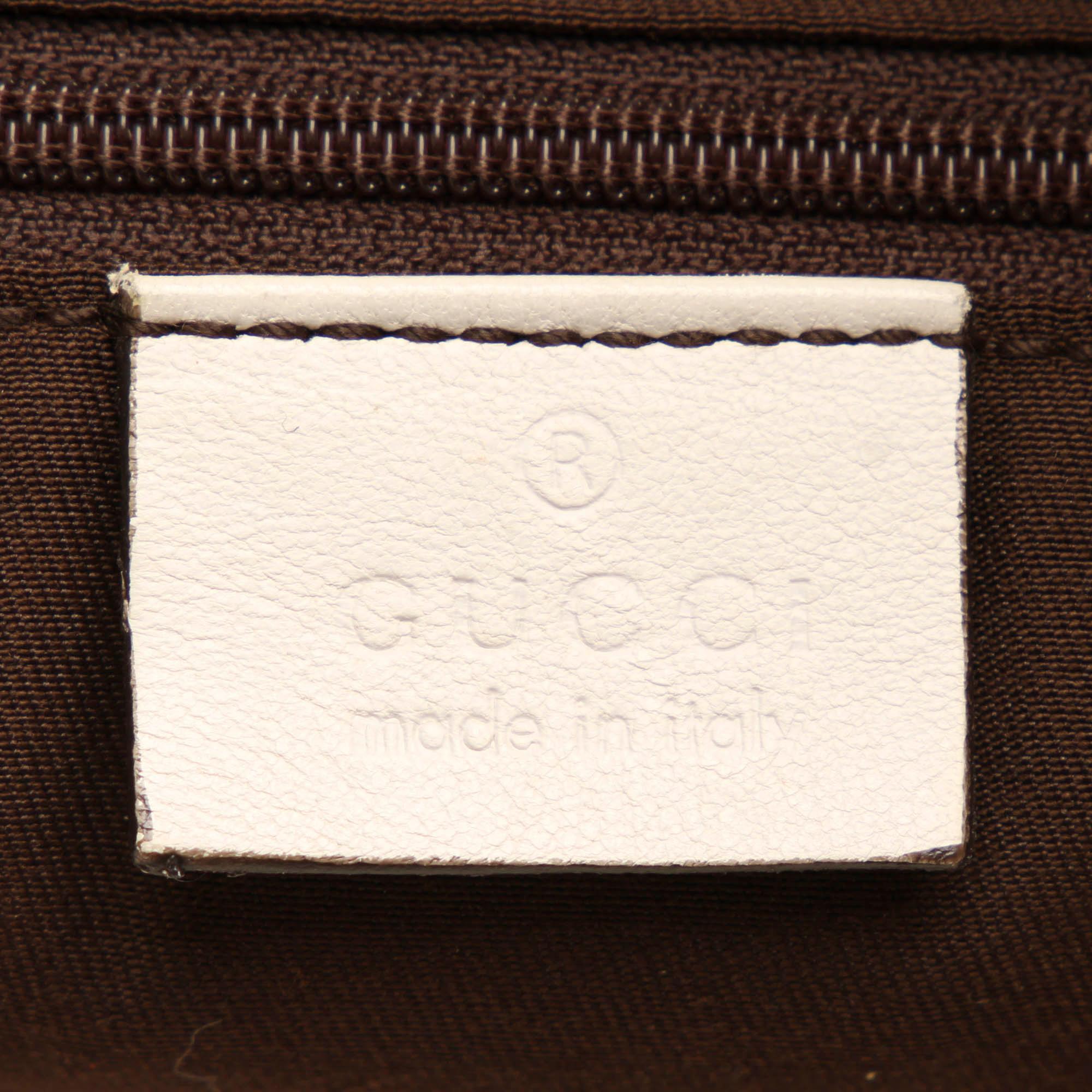 Gucci GG Abbey-D Ring Canvas Tote Bag (SHG-32124)