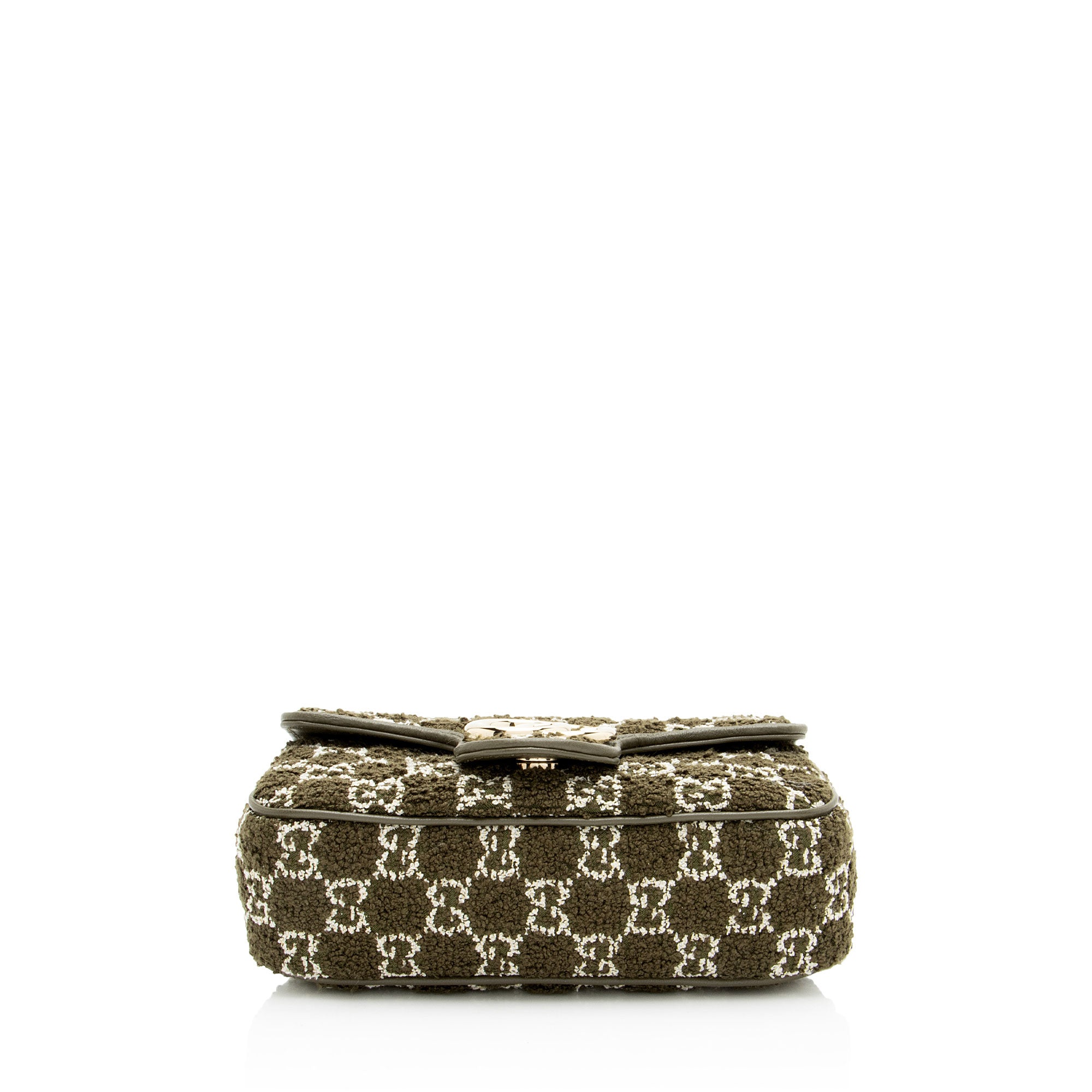 Gucci GG Boucle Tweed GG Marmont Mini Flap Bag