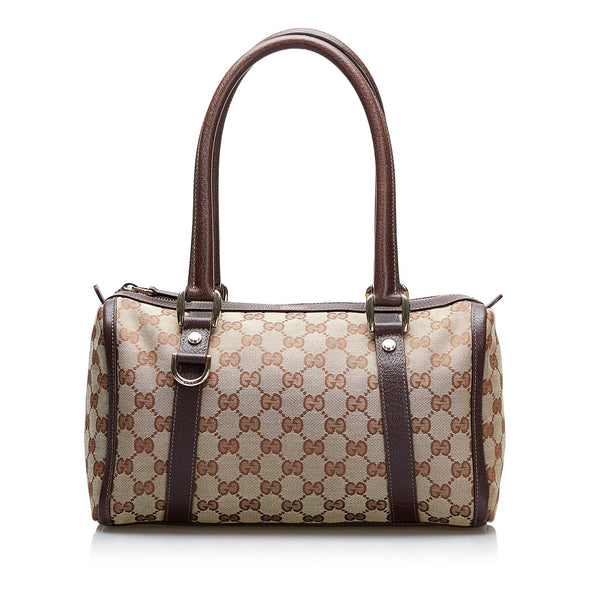 Gucci GG Canvas Abbey Boston Bag (SHG-cWRyGo)