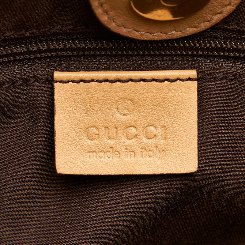 Gucci GG Canvas Abbey D-Ring Bucket Tote (SHG-zA5ukb)