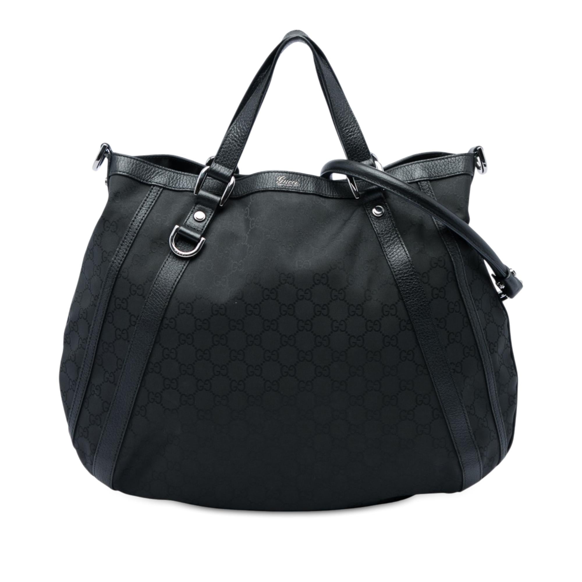 Gucci GG Canvas Abbey D Ring Convertible Tote