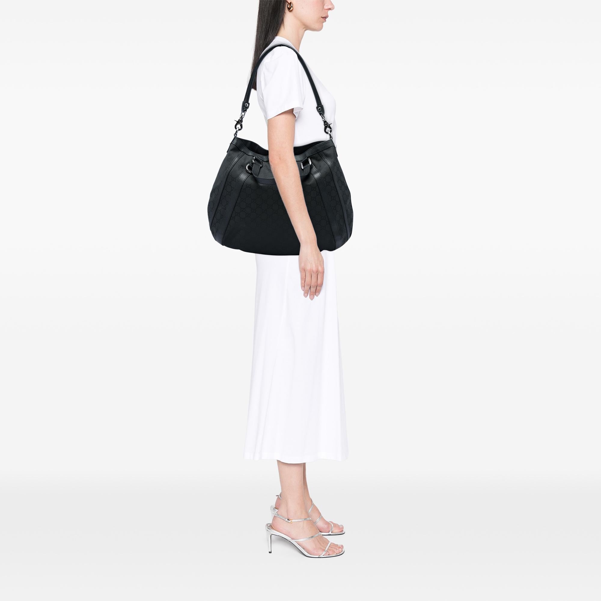Gucci GG Canvas Abbey D Ring Convertible Tote