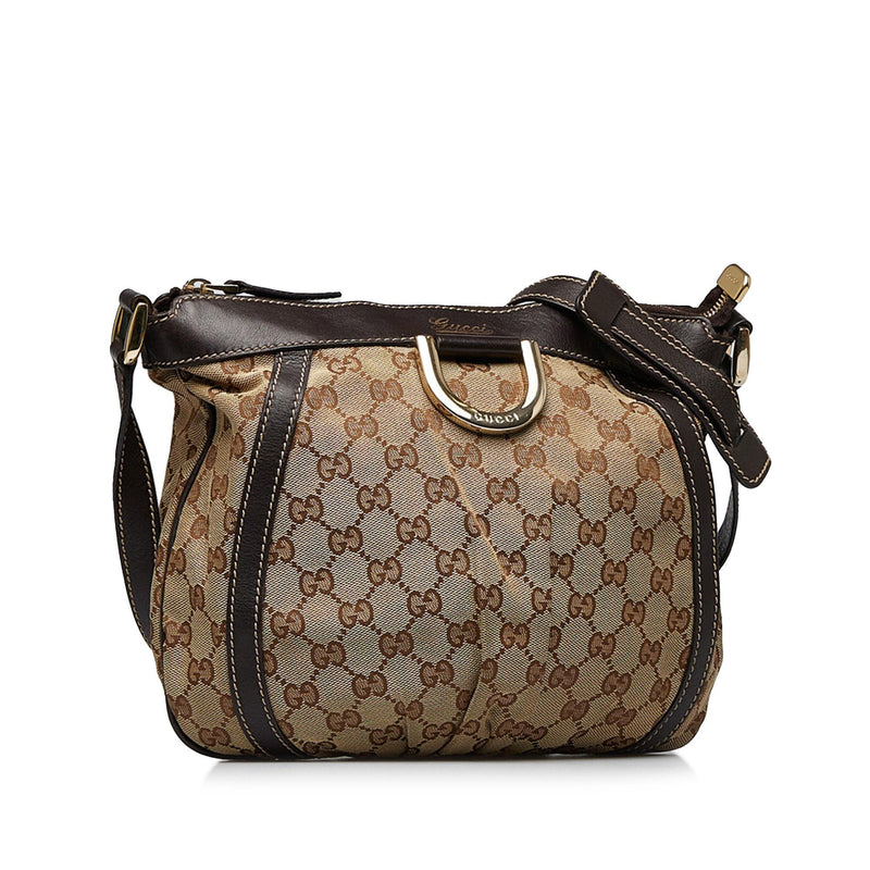 Gucci GG Canvas Abbey D-Ring Crossbody Bag (SHG-EbPCp4)
