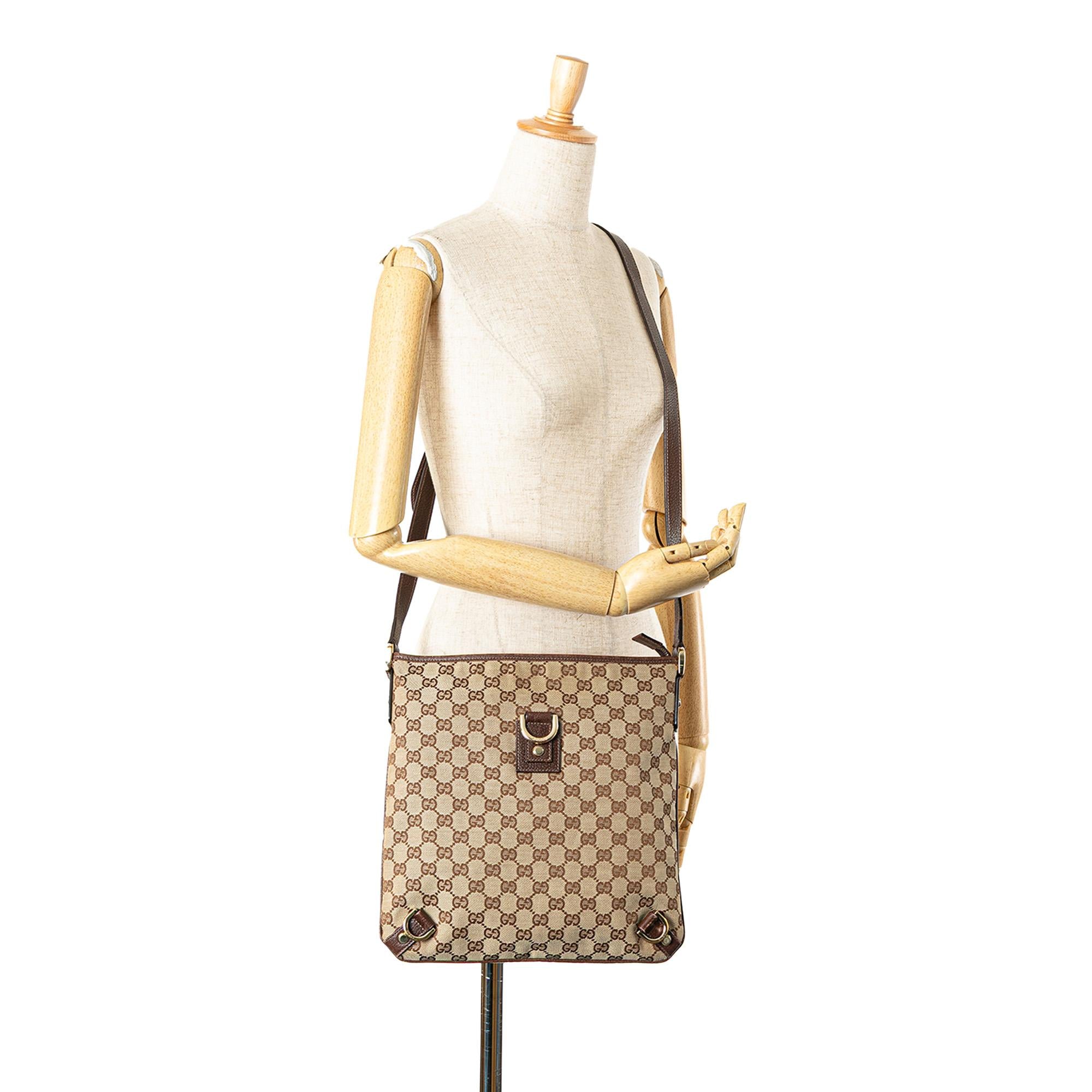 Gucci GG Canvas Abbey D Ring Crossbody