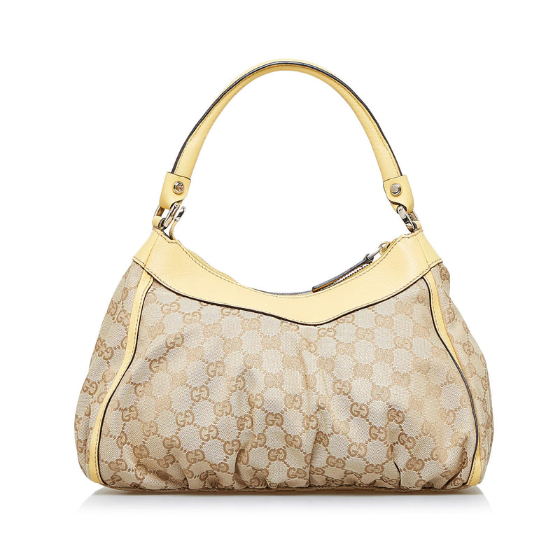 Gucci GG Canvas Abbey D-Ring Handbag (SHG-VCsNdf)