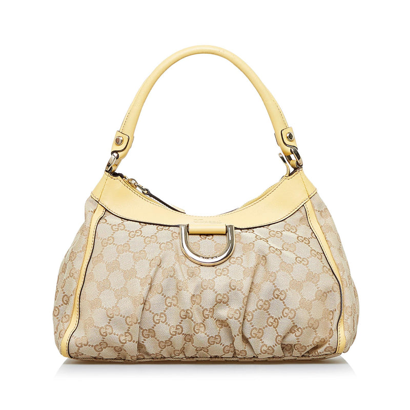 Gucci GG Canvas Abbey D-Ring Handbag (SHG-VCsNdf)