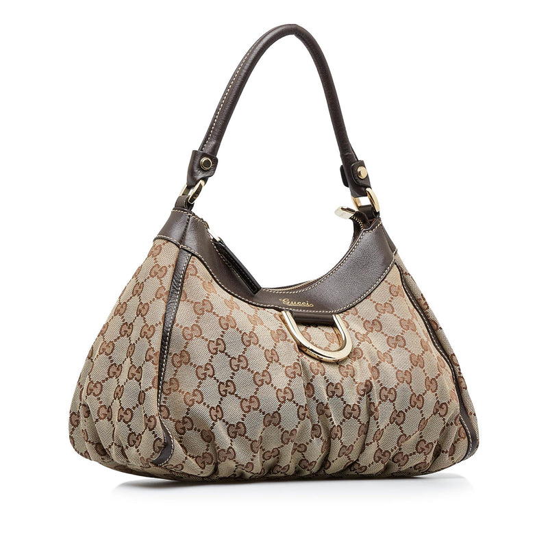 Gucci GG Canvas Abbey D-Ring Handbag (SHG-GBqf3P)