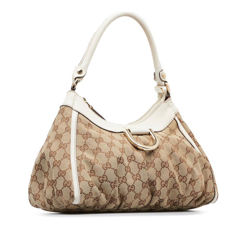 Gucci GG Canvas Abbey D-Ring Handbag (SHG-uQfxrh)
