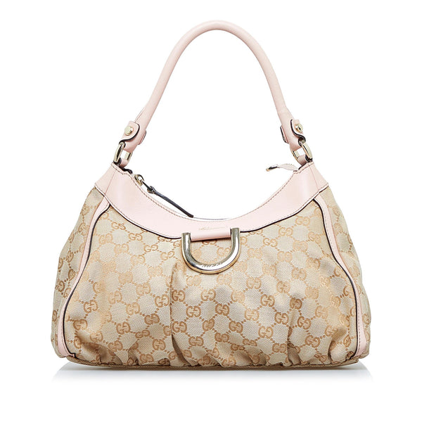 Gucci GG Canvas Abbey D-Ring Handbag (SHG-jGDZNJ)