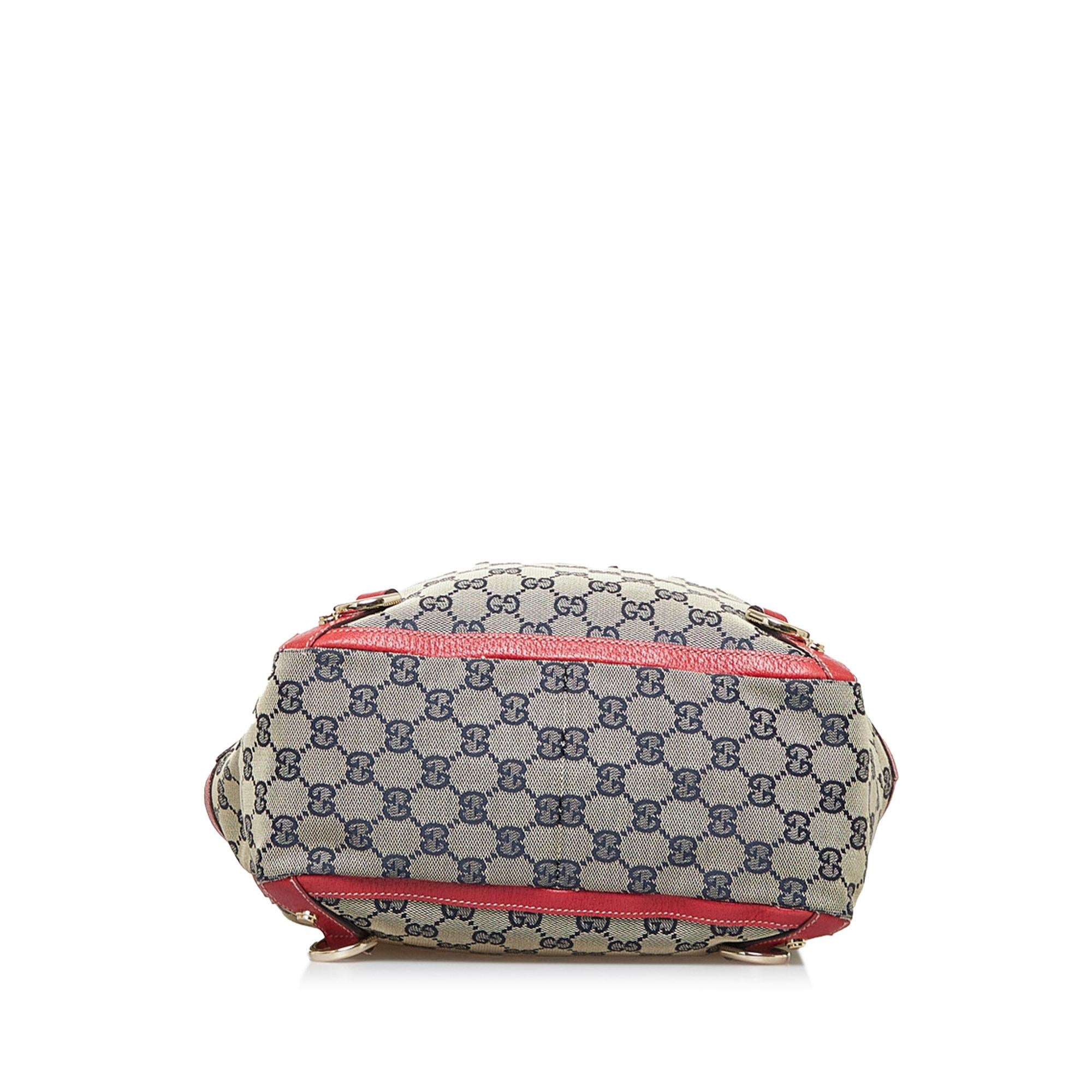 Gucci GG Canvas Abbey D-Ring Handbag (SHG-30M2iY)