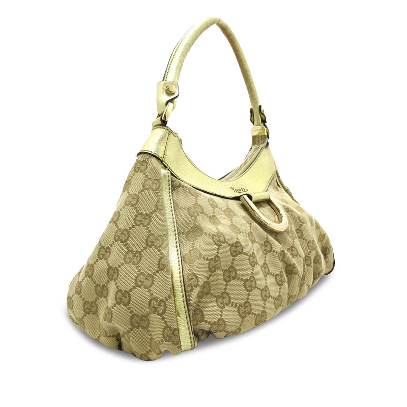Gucci GG Canvas Abbey D-Ring Handbag (SHG-PxFyvg)