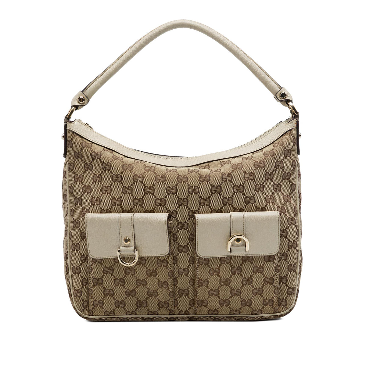 Gucci GG Canvas Abbey D Ring Handbag