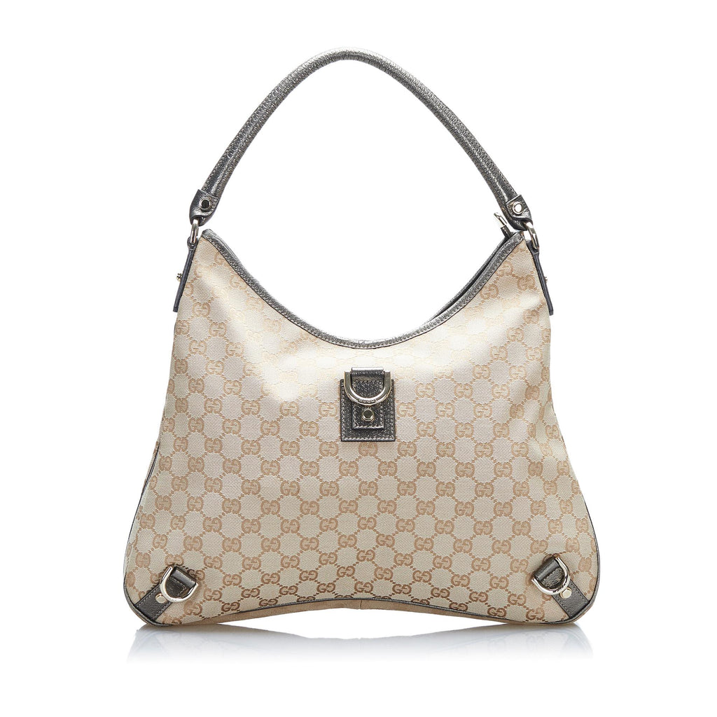 Gucci GG Canvas Abbey D-Ring Tote Bag (SHG-32980) – LuxeDH
