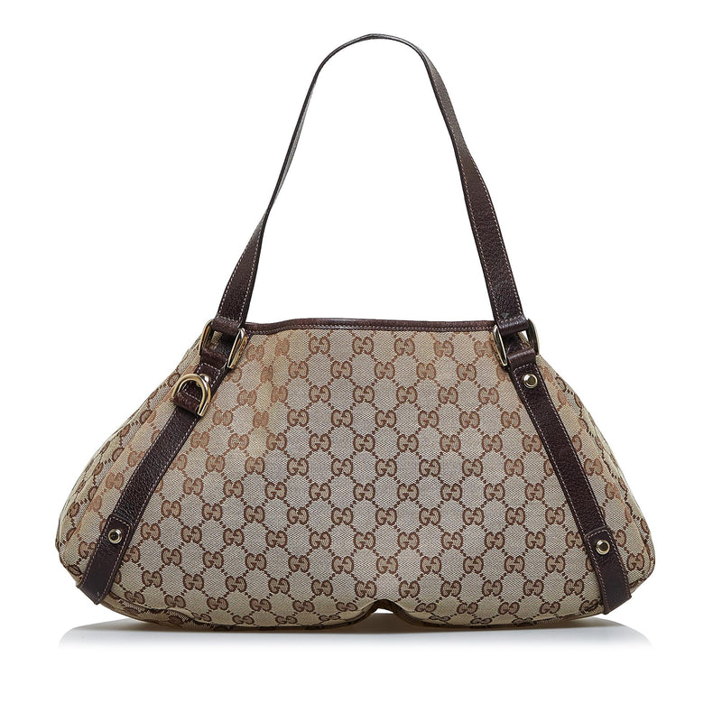 Gucci GG Canvas Abbey D-Ring Shoulder Bag (SHG-u9ecID)