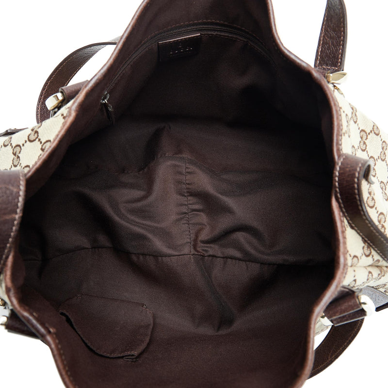 Gucci GG Canvas Abbey D-Ring Shoulder Bag (SHG-u9ecID)