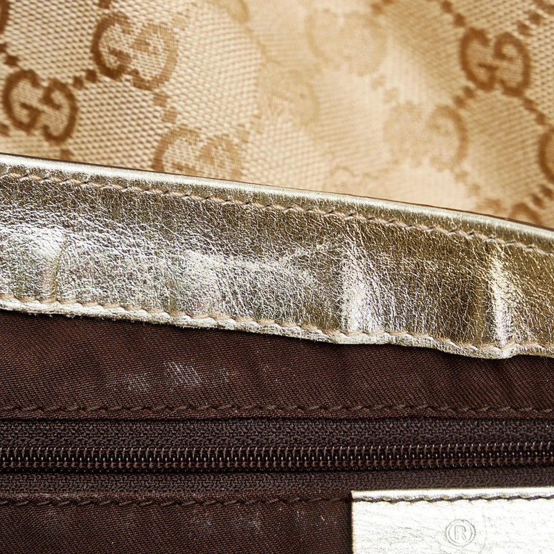 Gucci GG Canvas Abbey D-Ring Shoulder Bag (SHG-2AQsfI)