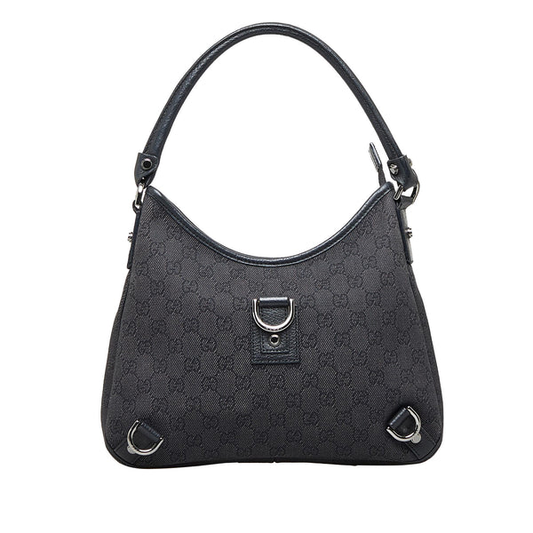 Gucci GG Canvas Abbey D-Ring Shoulder Bag (SHG-JiQEIX)