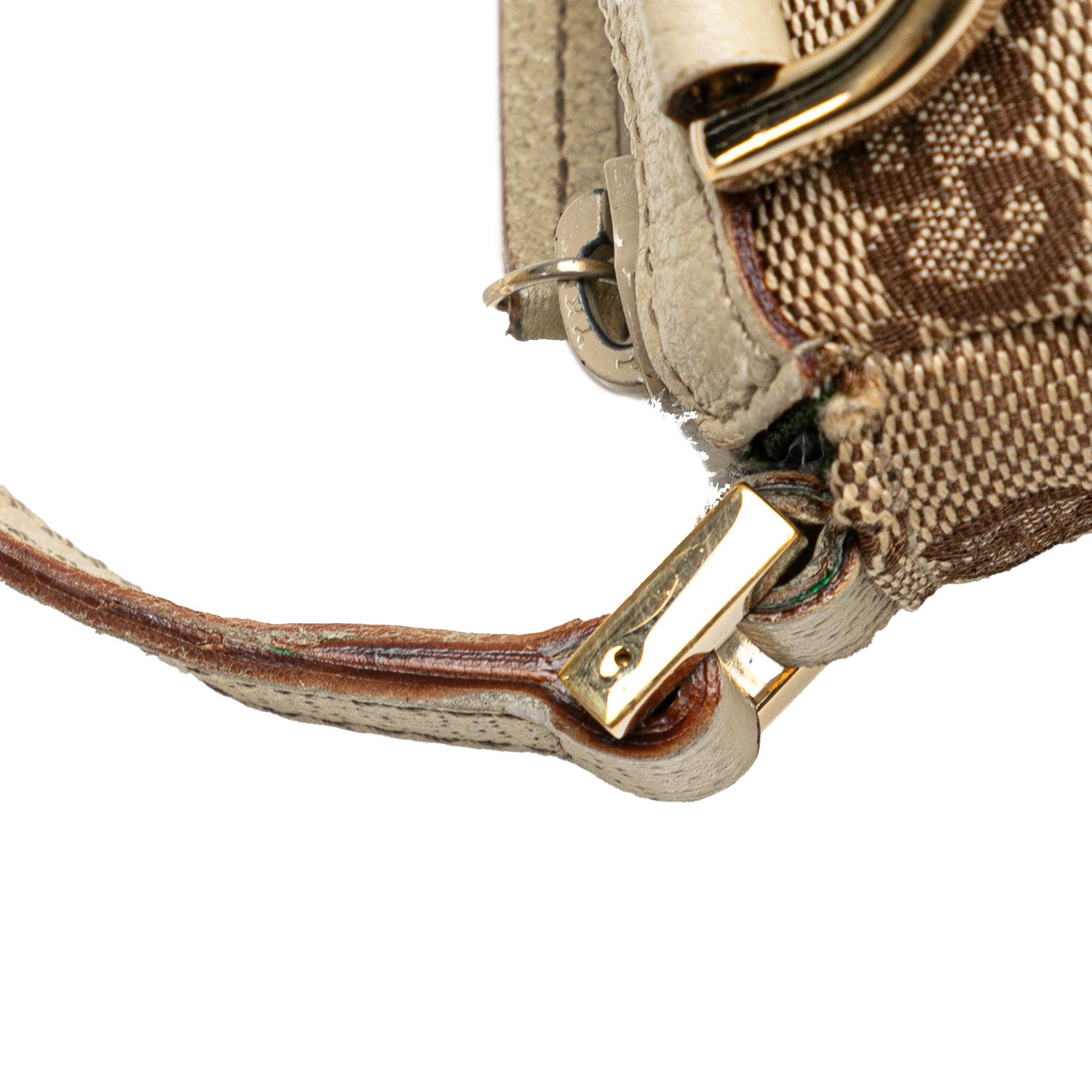 Gucci GG Canvas Abbey D Ring Shoulder Bag (SHG-JB2nY2)