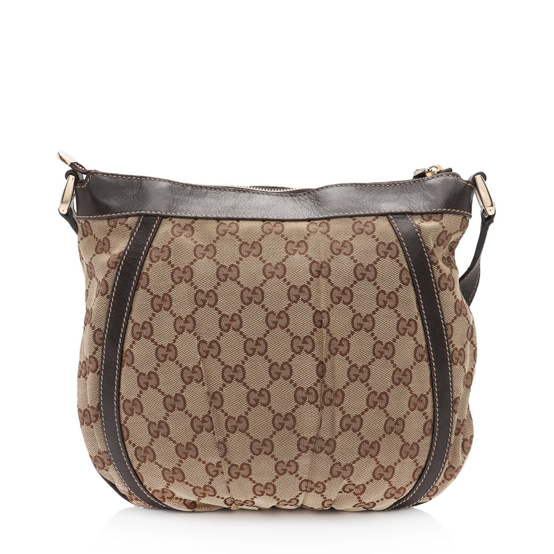 Gucci GG Canvas Abbey D Ring Small Crossbody Bag (SHF-FW1BDF)