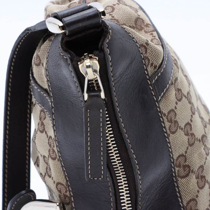 Gucci GG Canvas Abbey D Ring Small Crossbody Bag (SHF-FW1BDF)