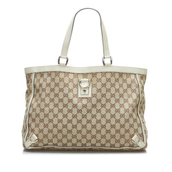 Gucci GG Canvas Abbey D-Ring Tote Bag (SHG-5HkU7J)