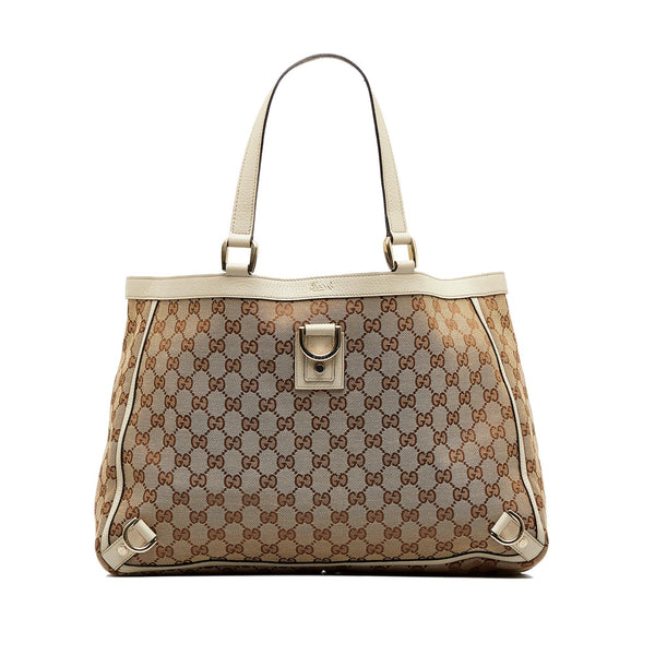 Gucci GG Canvas Abbey D-Ring Tote Bag (SHG-w0nWpO)