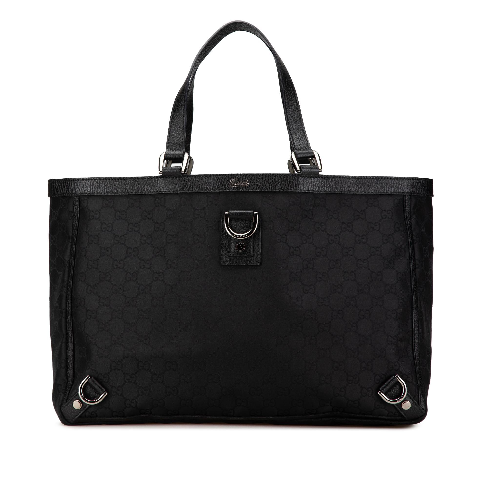 Gucci GG Canvas Abbey D Ring Tote (SHG-O6GTog)