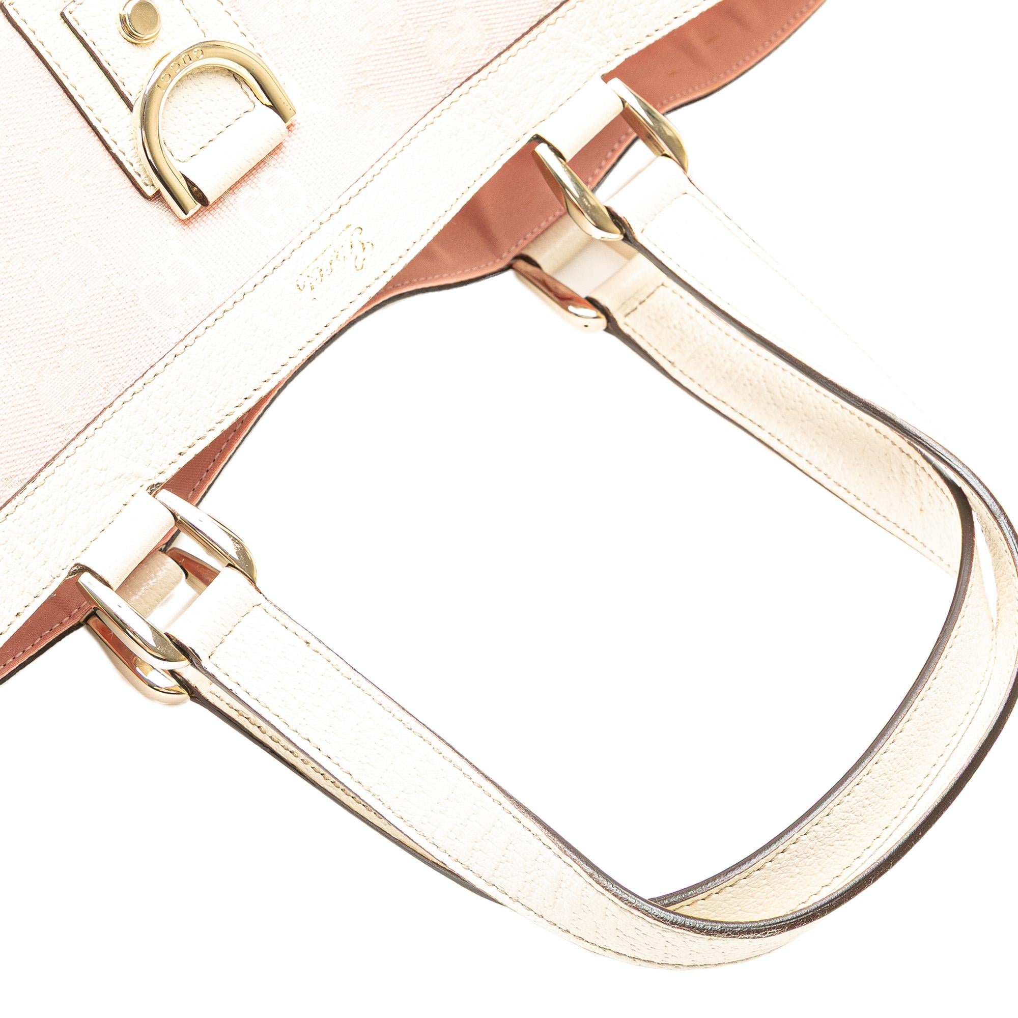 Gucci GG Canvas Abbey D Ring Tote