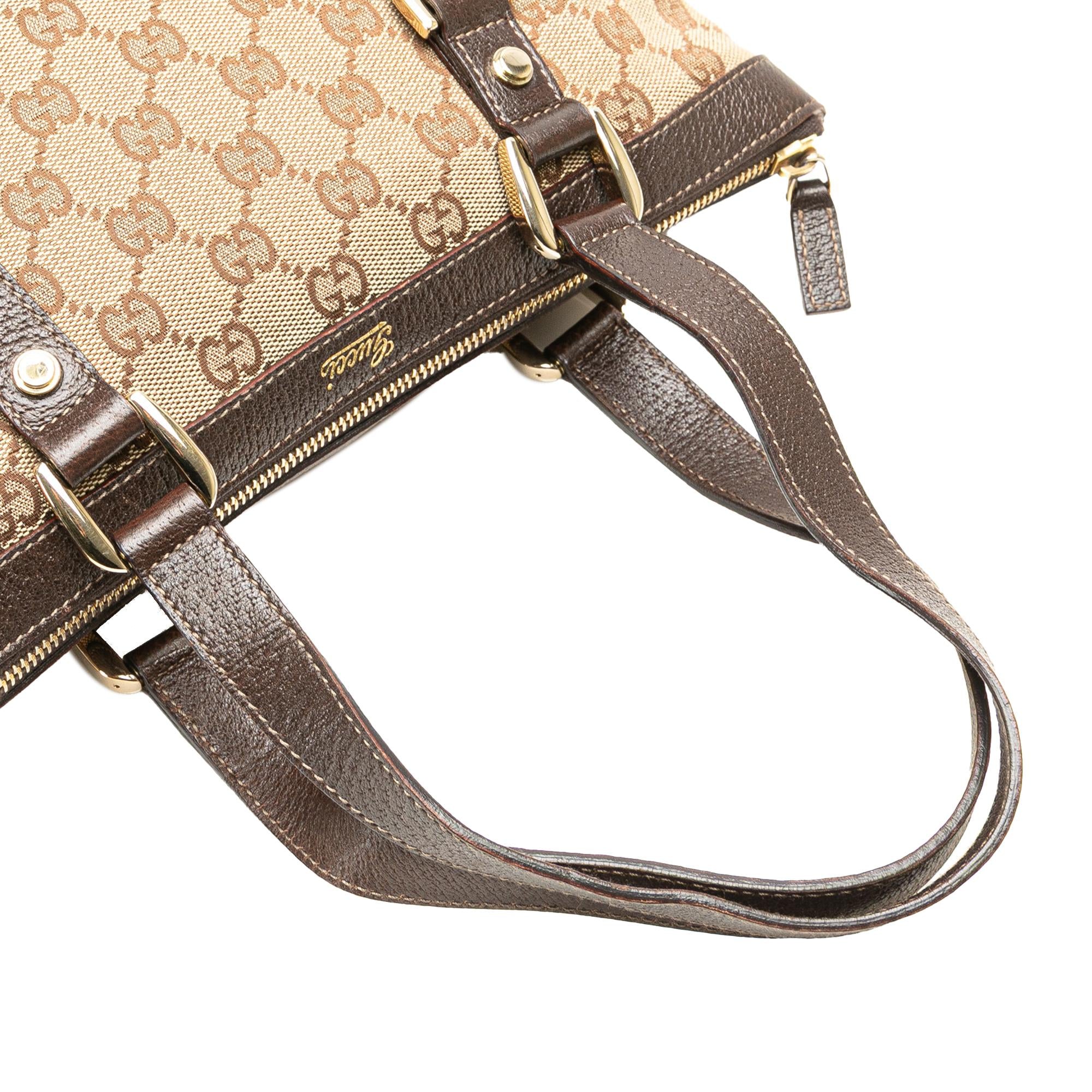 Gucci GG Canvas Abbey D Ring Tote