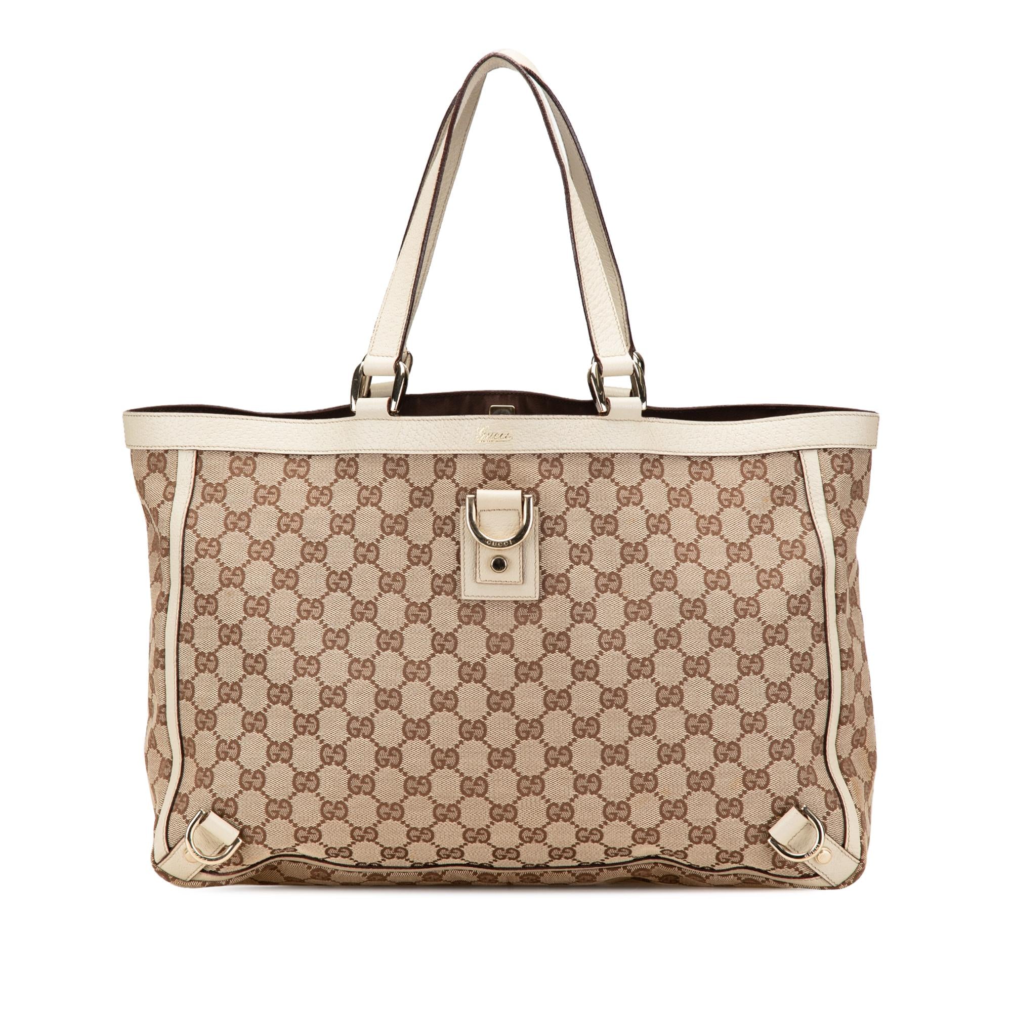 Gucci GG Canvas Abbey D Ring Tote