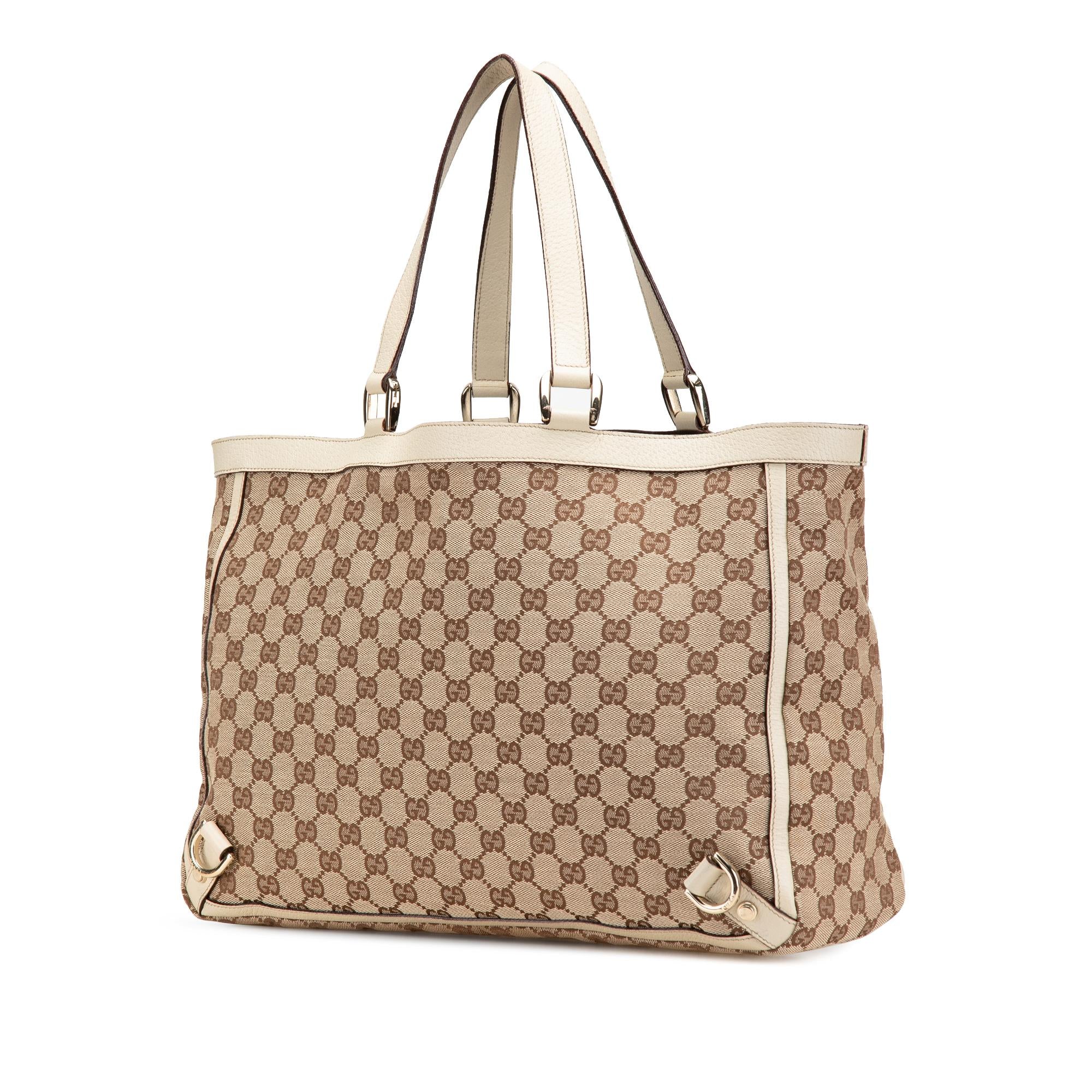 Gucci GG Canvas Abbey D Ring Tote