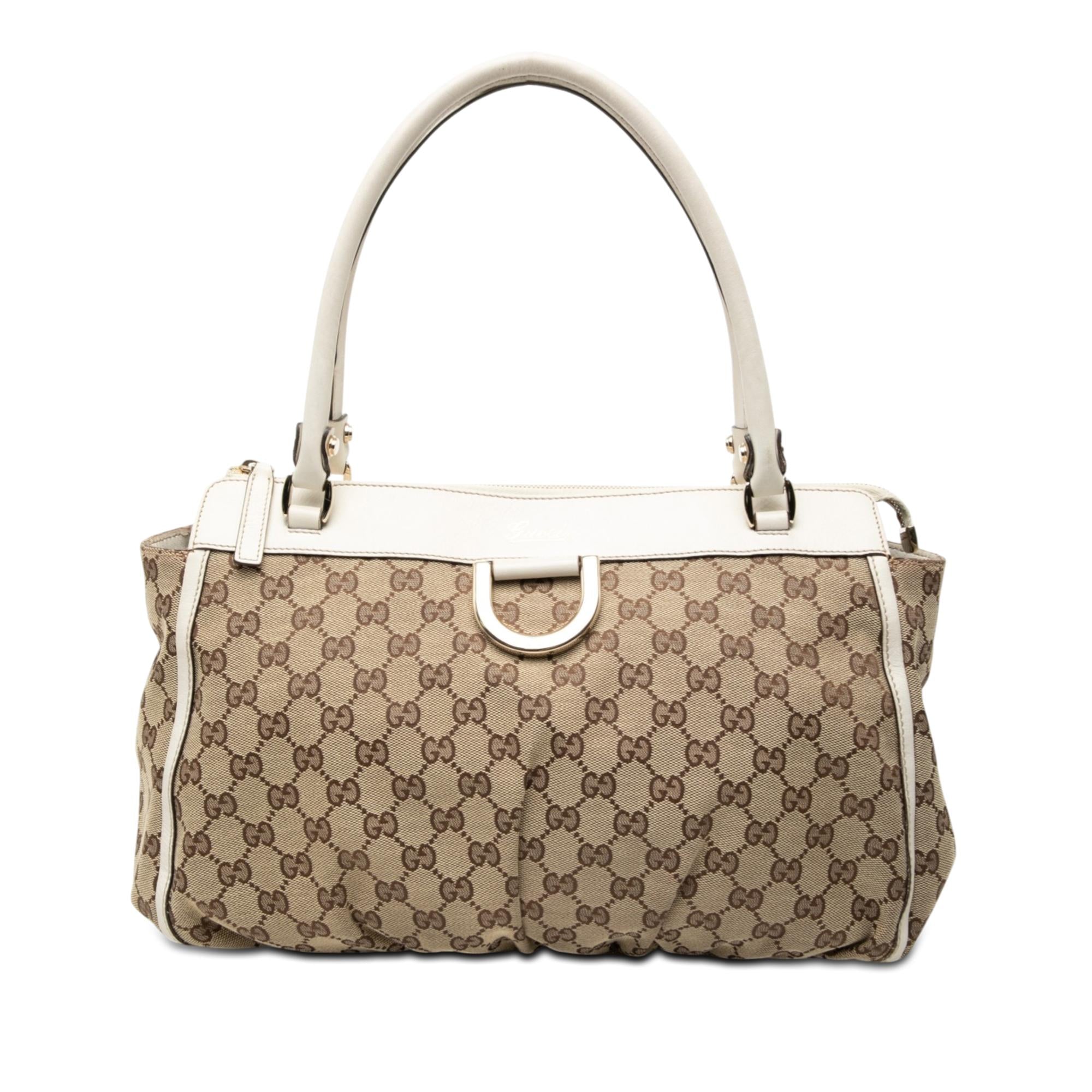 Gucci GG Canvas Abbey D Ring Tote