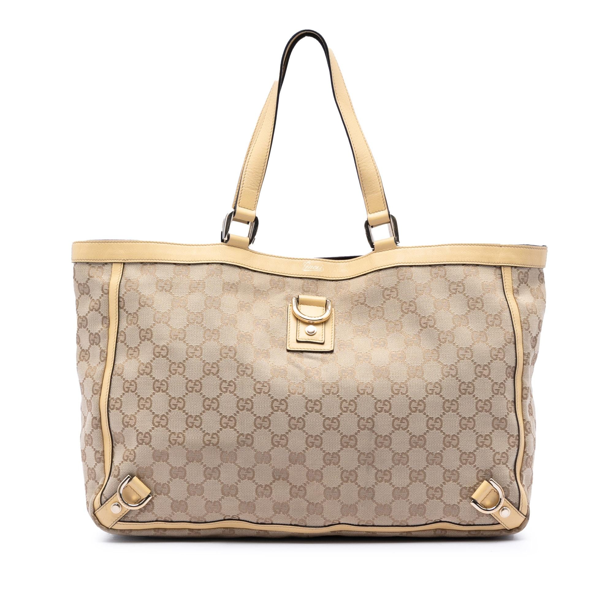 Gucci GG Canvas Abbey D Ring Tote