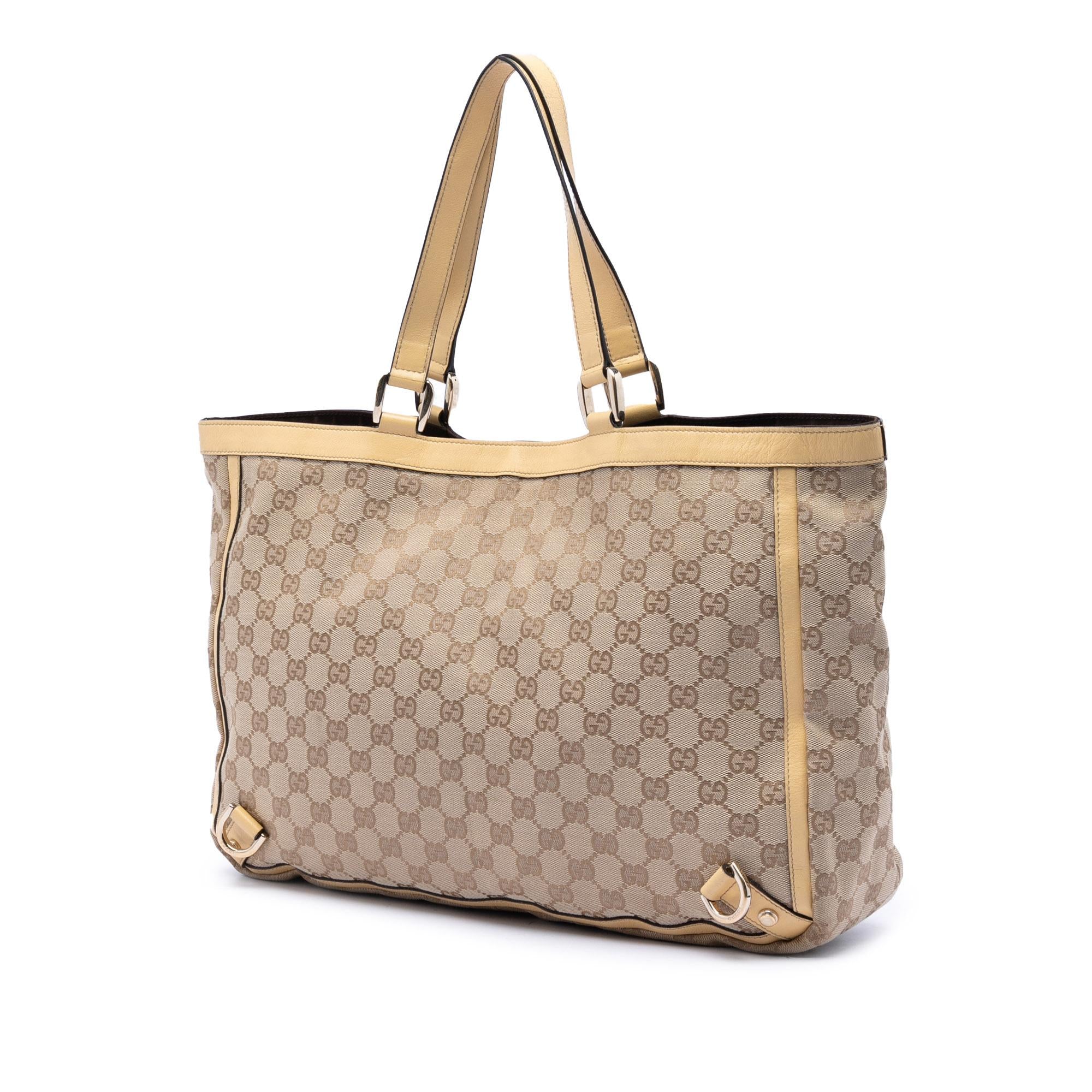 Gucci GG Canvas Abbey D Ring Tote