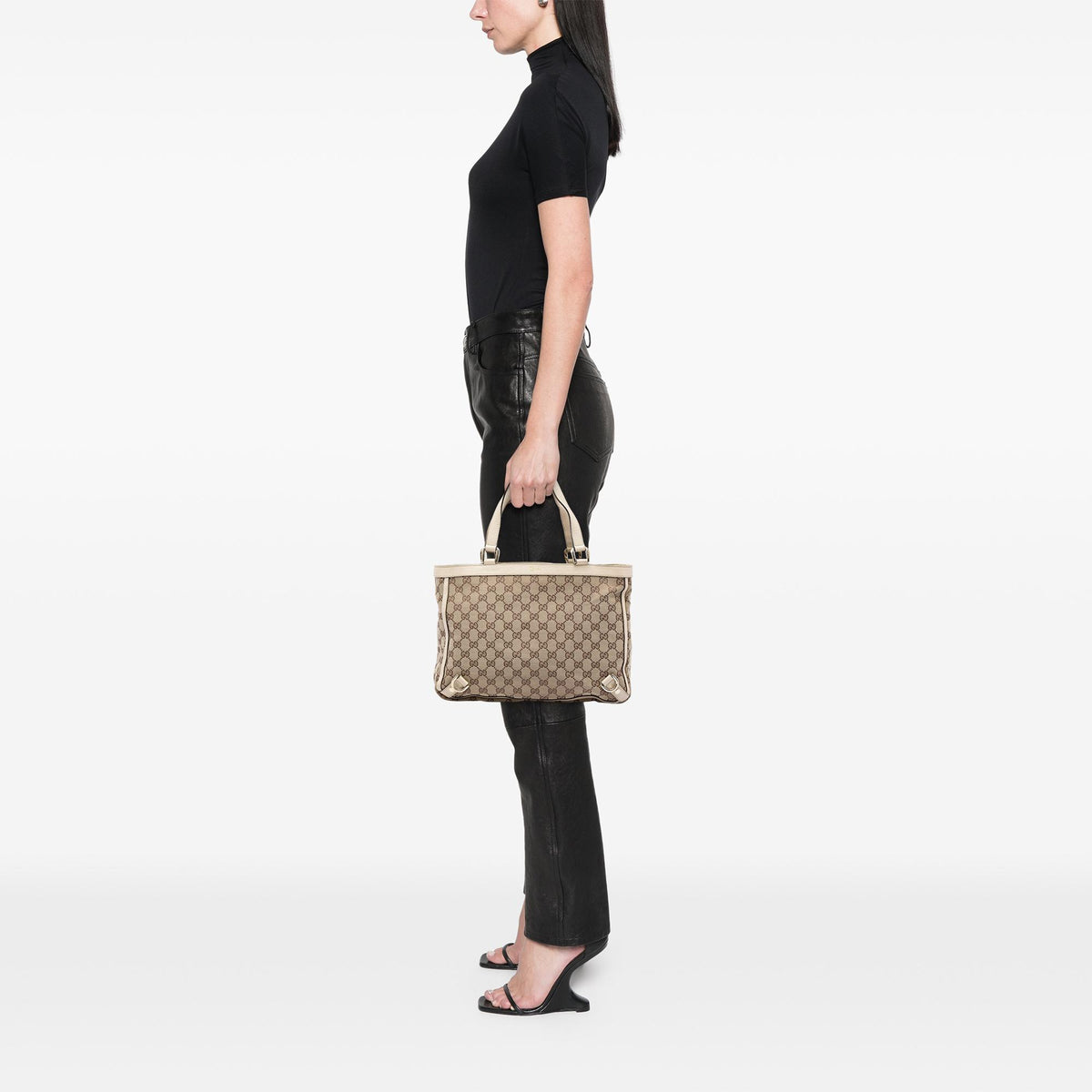 Gucci GG Canvas Abbey D Ring Tote