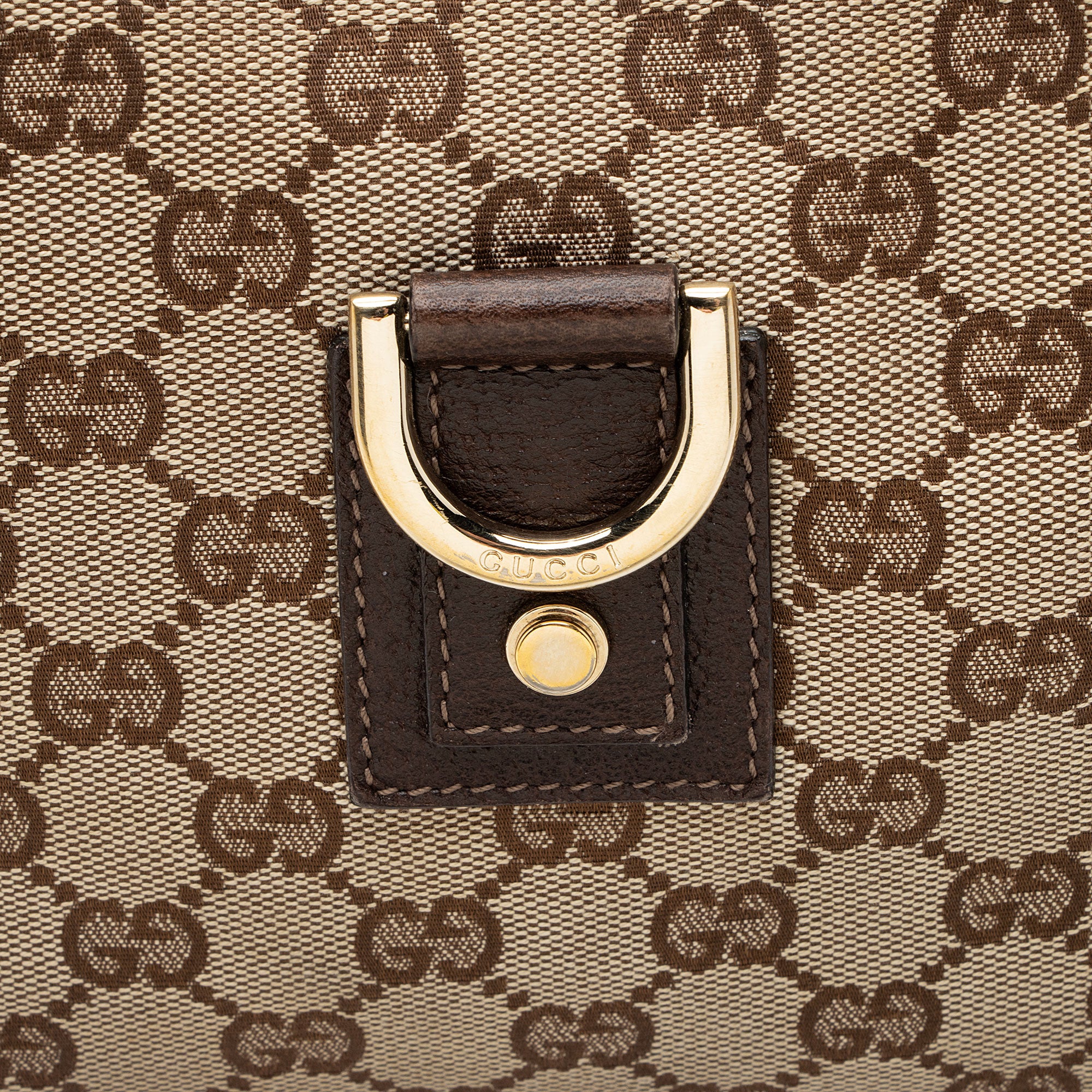 Gucci GG Canvas Abbey Medium Hobo